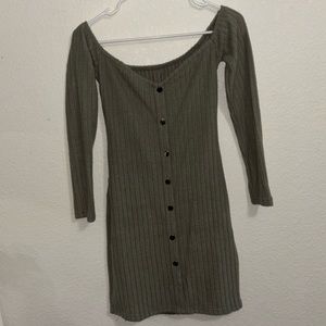 Green large dress